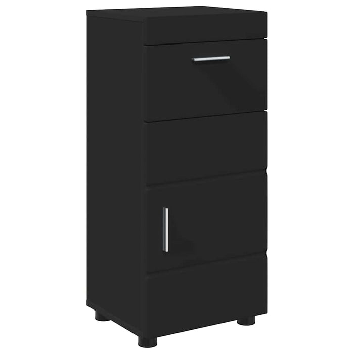Set de mobilier pentru baie TULUM 4 pcs Negru 60 x 34 x 63 cm - WALTI WALTI