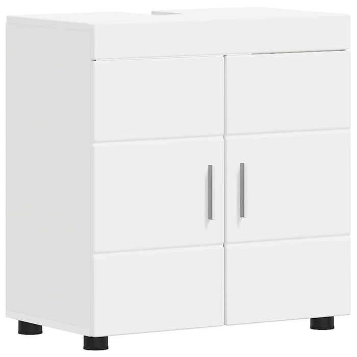 Set de mobilier pentru baie TULUM 5 pcs Alb 60 x 34 x 63 cm - WALTI WALTI