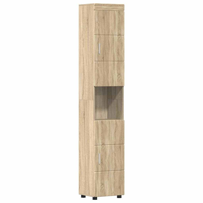Set de mobilier pentru baie TULUM 5 pcs Stejar Sonoma WALTI