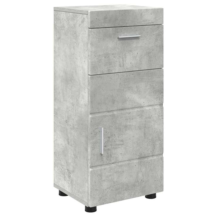 Set de mobilier pentru baie TULUM 5 pcs Gri din beton WALTI