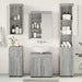 Set de mobilier pentru baie TULUM 5 pcs Gri Sonoma - WALTI WALTI