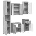 Set de mobilier pentru baie TULUM 5 pcs Gri Sonoma - WALTI WALTI