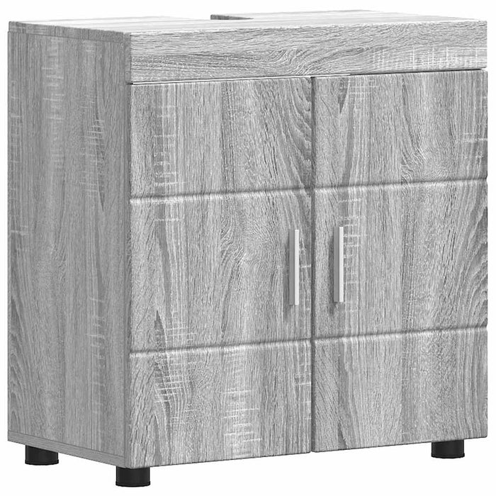 Set de mobilier pentru baie TULUM 5 pcs Gri Sonoma - WALTI WALTI