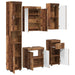Set de mobilier pentru baie TULUM 5 pcs Lemn vechi - WALTI WALTI