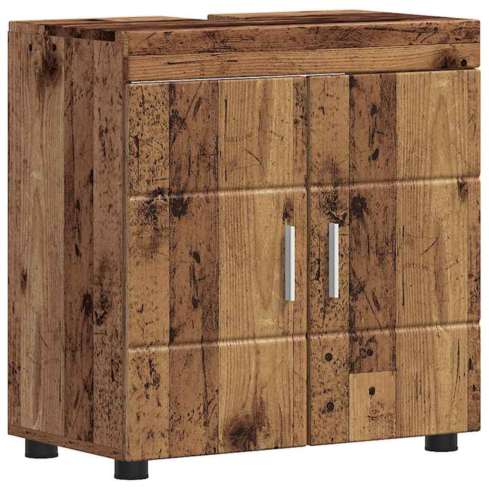 Set de mobilier pentru baie TULUM 5 pcs Lemn vechi - WALTI WALTI