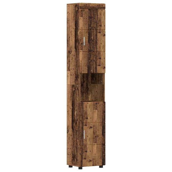 Set de mobilier pentru baie TULUM 5 pcs Lemn vechi - WALTI WALTI