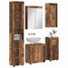 Set de mobilier pentru baie TULUM 5 pcs Lemn vechi - WALTI WALTI