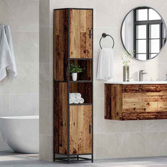 Set de mobilier pentru baie Lemn Vechi 35 x 37,5 x 188,5 cm - WALTI WALTI