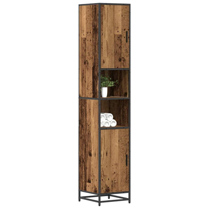 Set de mobilier pentru baie Lemn Vechi 35 x 37,5 x 188,5 cm - WALTI WALTI