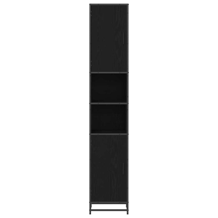 Dulap de Baie Stejar negru 35 x 37.5 x 188.5 cm Lemn compozit - WALTI WALTI