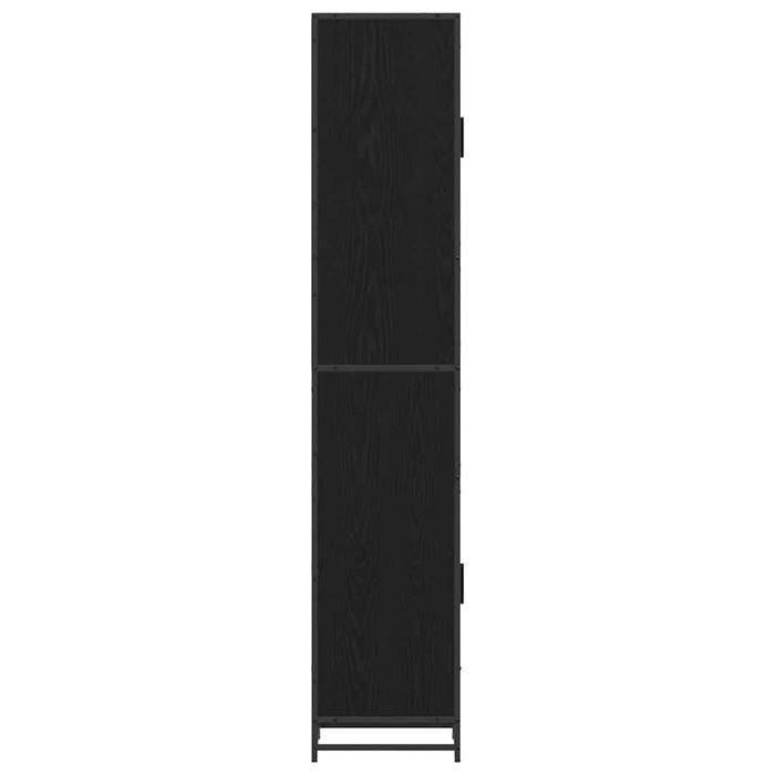 Dulap de Baie Stejar negru 35 x 37.5 x 188.5 cm Lemn compozit - WALTI WALTI
