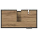 Set de mobilier pentru baie cu sertar 2 pcs Stejar Artizanal - WALTI WALTI