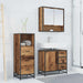 Set de mobilier pentru baie 3 pcs Lemn Vechi Lemn compozit - WALTI WALTI