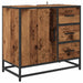 Set de mobilier pentru baie 3 pcs Lemn Vechi Lemn compozit - WALTI WALTI