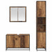 Set de mobilier pentru baie 3 pcs Lemn Vechi Lemn compozit - WALTI WALTI