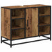Set de mobilier pentru baie 3 pcs Lemn Vechi Lemn compozit - WALTI WALTI