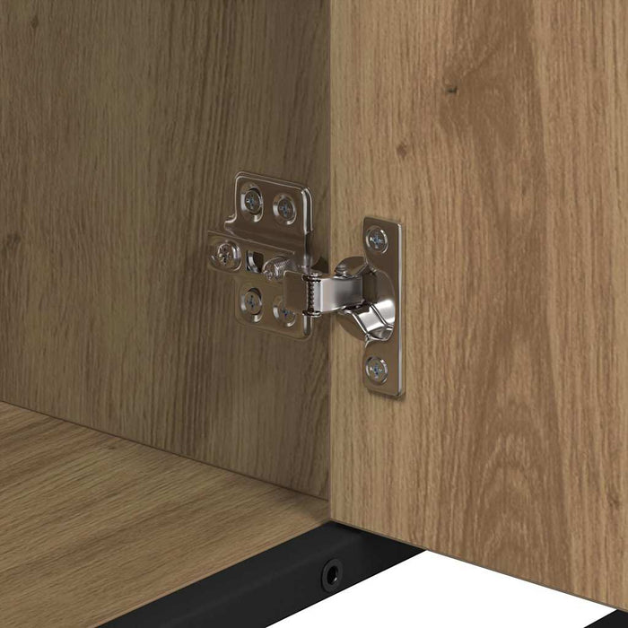 Set de mobilier pentru baie cu sertar 2 pcs Stejar Artizanal - WALTI WALTI