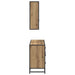 Set de mobilier pentru baie cu sertar 2 pcs Stejar Artizanal - WALTI WALTI
