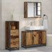 Set de mobilier pentru baie 3 pcs Lemn Vechi Lemn compozit - WALTI WALTI