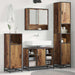 Set de mobilier pentru baie 3 pcs Lemn Vechi Lemn compozit - WALTI WALTI