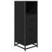 Set de mobilier pentru baie 4 pcs Stejar Negru Lemn compozit - WALTI WALTI