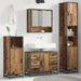 Set de mobilier pentru baie 3 pcs Lemn Vechi Lemn compozit - WALTI WALTI