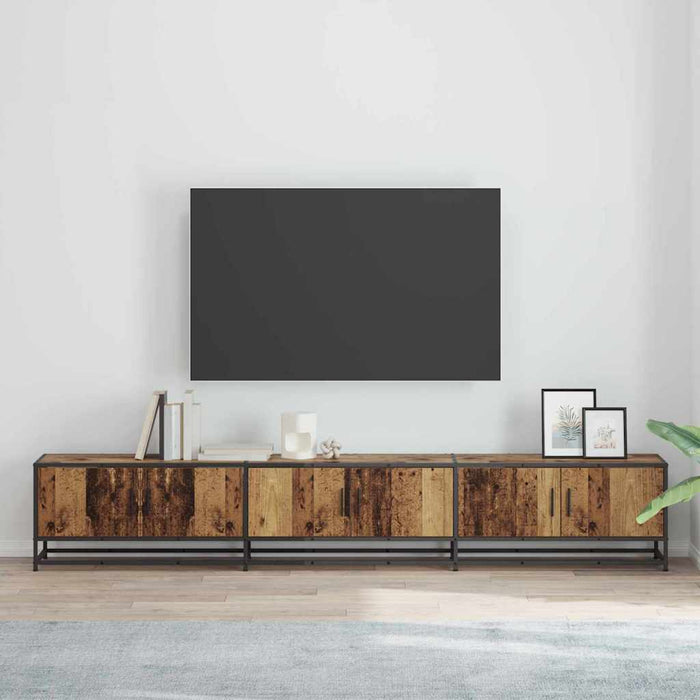 Unități TV 2 pcs Lemn Vechi 240 x 35 x 41 cm Lemn compozit - WALTI WALTI