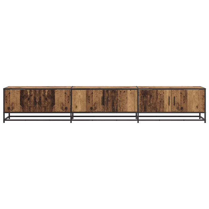 Unități TV 2 pcs Lemn Vechi 240 x 35 x 41 cm Lemn compozit - WALTI WALTI