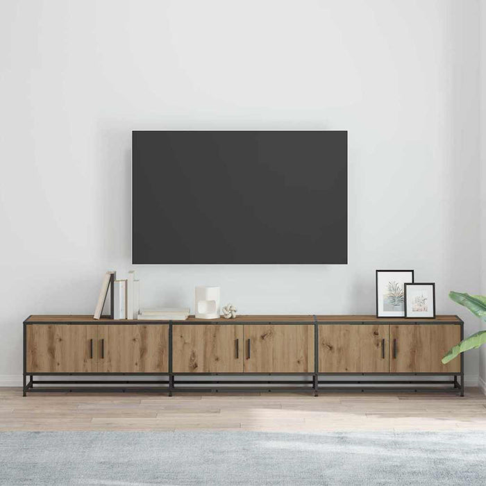 Unități TV 2 pcs Stejar Artizanal 240 x 35 x 41 cm - WALTI WALTI
