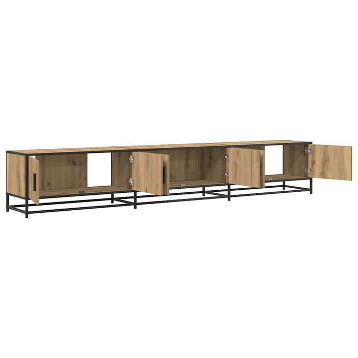Unități TV 2 pcs Stejar Artizanal 240 x 35 x 41 cm - WALTI WALTI