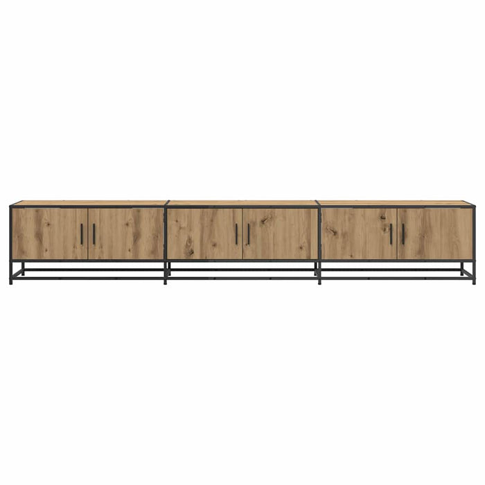 Unități TV 2 pcs Stejar Artizanal 240 x 35 x 41 cm - WALTI WALTI