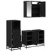 Set de mobilier pentru baie 3 pcs Lemn Vechi Lemn compozit - WALTI WALTI