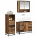 Set de mobilier pentru baie 3 pcs Lemn Vechi Lemn compozit - WALTI WALTI