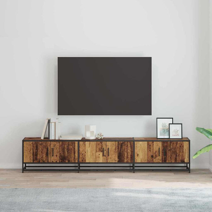 Unități TV 2 pcs Lemn Vechi 210 x 35 x 41 cm Lemn compozit - WALTI WALTI