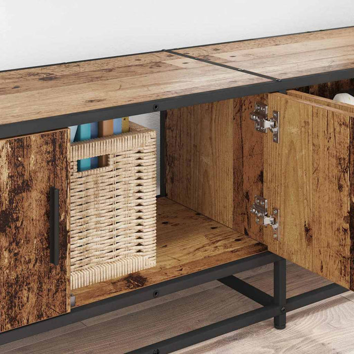Unități TV 2 pcs Lemn Vechi 210 x 35 x 41 cm Lemn compozit - WALTI WALTI