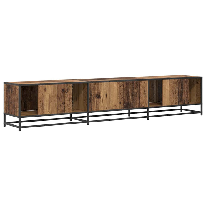Unități TV 2 pcs Lemn Vechi 210 x 35 x 41 cm Lemn compozit - WALTI WALTI