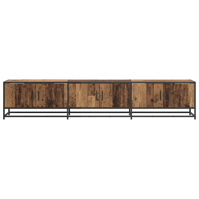 Unități TV 2 pcs Lemn Vechi 210 x 35 x 41 cm Lemn compozit - WALTI WALTI
