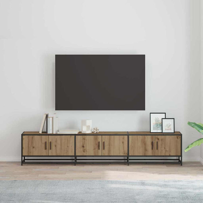 Unități TV 2 pcs Stejar Artizanal 210 x 35 x 41 cm - WALTI WALTI