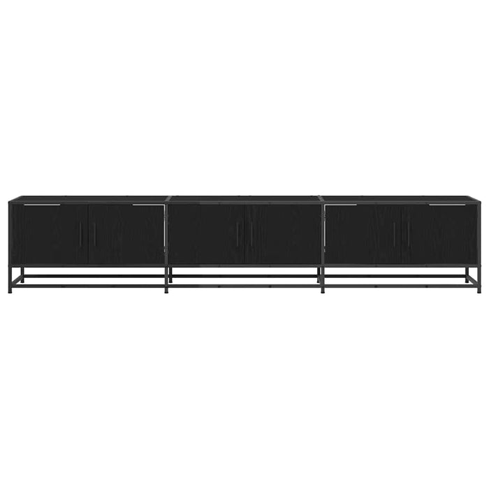 Cabinet TV Stejar negru 210 x 35 x 41 cm Lemn compozit - WALTI WALTI