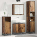 Set de mobilier pentru baie 3 pcs Lemn Vechi Lemn compozit - WALTI WALTI