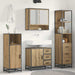 Set de mobilier pentru baie cu sertar 3 pcs Stejar Artizanal - WALTI WALTI