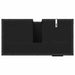 Set de mobilier pentru baie 3 pcs Stejar Negru Lemn compozit - WALTI WALTI