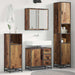 Set de mobilier pentru baie 3 pcs Lemn Vechi Lemn compozit - WALTI WALTI
