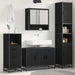 Set de mobilier pentru baie 3 pcs Lemn Vechi Lemn compozit - WALTI WALTI
