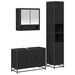 Set de mobilier pentru baie 3 pcs Lemn Vechi Lemn compozit - WALTI WALTI