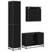 Set de mobilier pentru baie 3 pcs Lemn Vechi Lemn compozit - WALTI WALTI