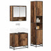 Set de mobilier pentru baie 3 pcs Lemn Vechi Lemn compozit - WALTI WALTI