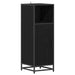 Set de mobilier pentru baie 4 pcs Stejar Negru Lemn compozit - WALTI WALTI