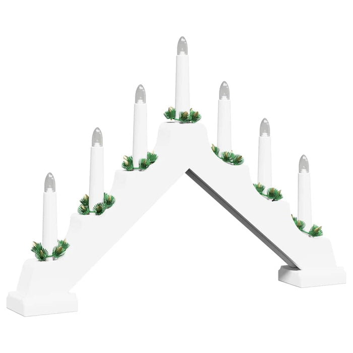 Pod din Lumânări de Crăciun cu 7 LED Alb 39.5 x 5 x 29 cm - WALTI WALTI