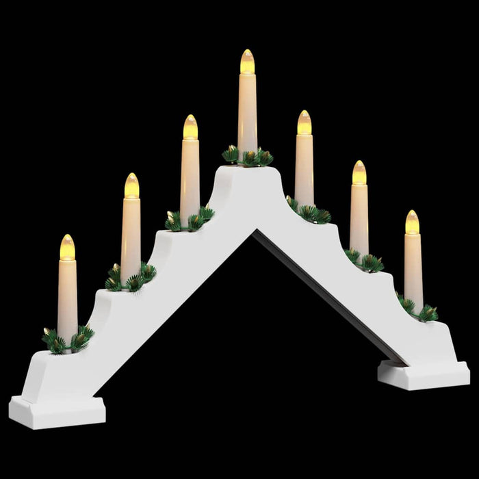 Pod din Lumânări de Crăciun cu 7 LED Alb 39.5 x 5 x 29 cm - WALTI WALTI